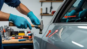 Домашнее выпрямление вмятин: реальность или миф?