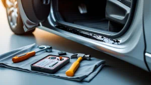 Как вытянуть вмятину на пороге автомобиля: практические рекомендации