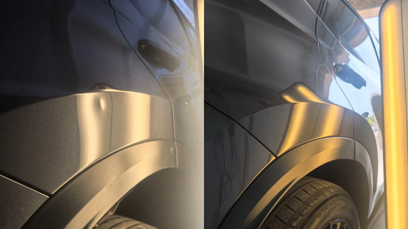 беспокрасочное удаление вмятин в минске